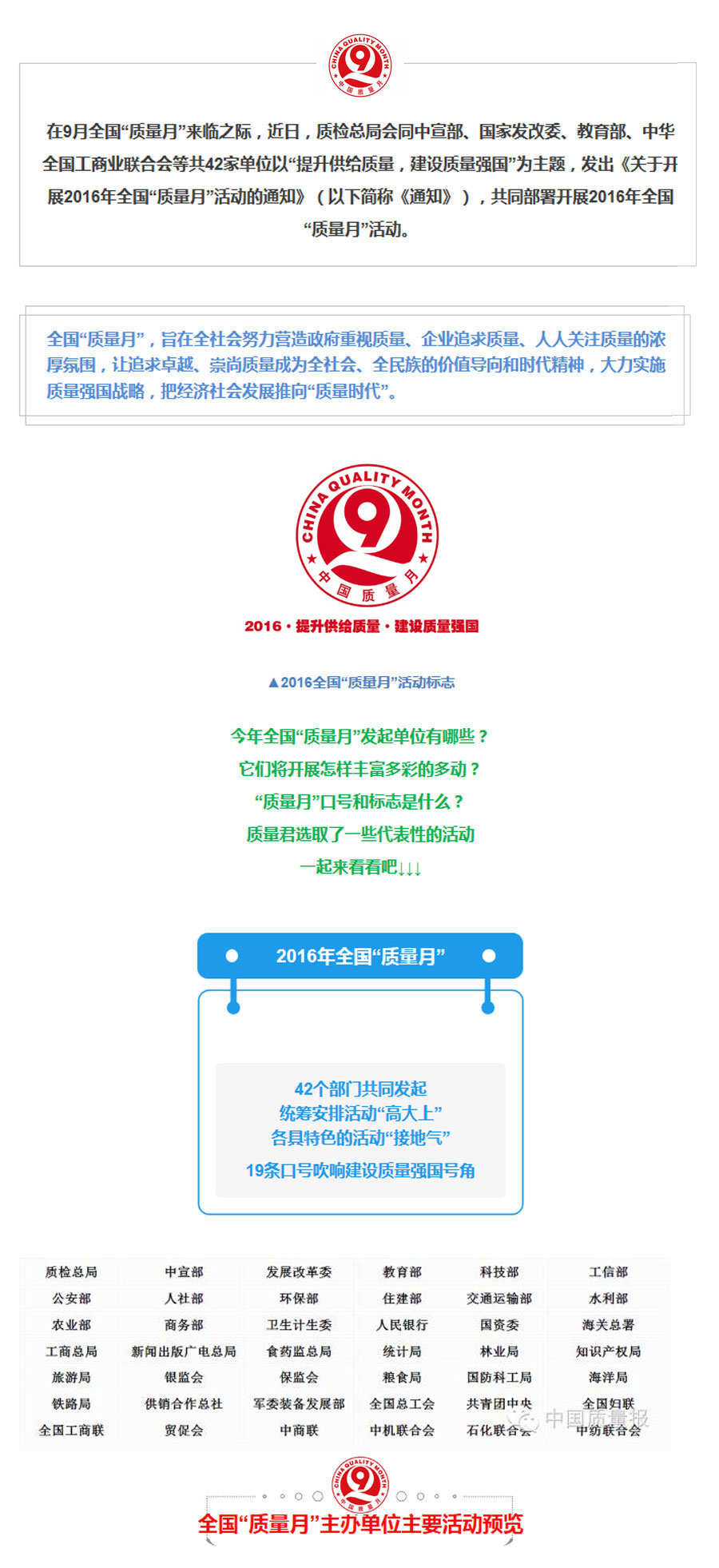 2016年全國“質(zhì)量月”活動(dòng)介紹